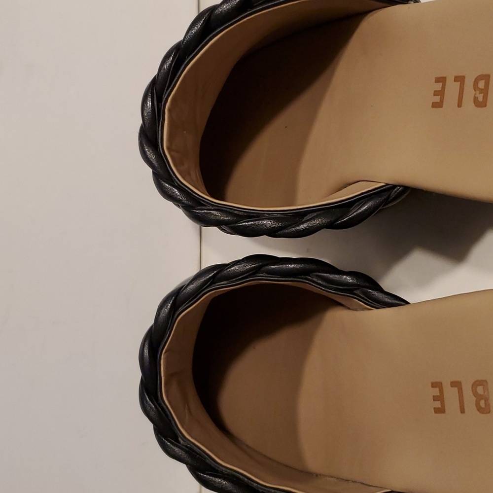 Able Whiley Leather Clog In Black Size 10.5M - Picture 10 of 14
